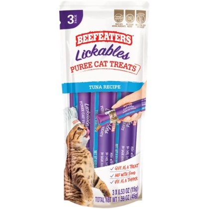 Beefeaters Lickables Tuna Puree Cat Treats