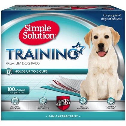 Simple Solution Training Premium Dog Pads