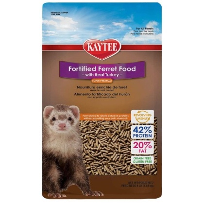 Kaytee Fortified Ferret Diet with Real Turkey