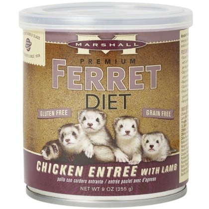 Marshall Premium Ferret Diet Chicken Entr