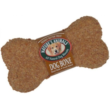 Natures Animals All Natural Dog Bone - Peanut Butter Flavor