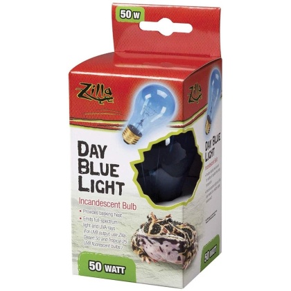 Zilla Incandescent Day Blue Light Bulb for Reptiles