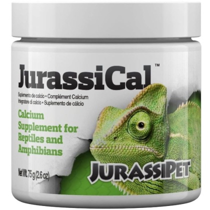 JurassiPet JurassiCal Reptile and Amphibian Dry Calcium Supplement