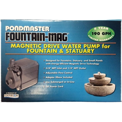 Pondmaster Pond-Mag Magnetic Drive Utility Pond Pump