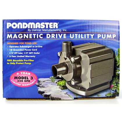 Pondmaster Pond-Mag Magnetic Drive Utility Pond Pump