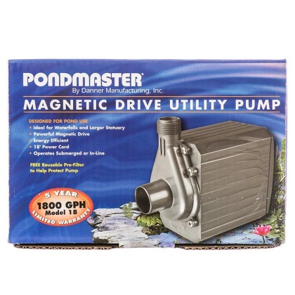 Pondmaster Pond-Mag Magnetic Drive Utility Pond Pump