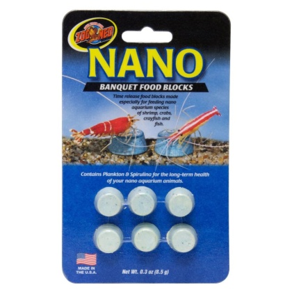 Zoo Med Nano Banquet Food Blocks