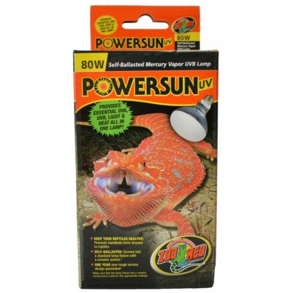 Zoo Med Powersun UVB Mercury Vapor Lamp