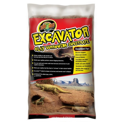 Zoo Med Excavator Clay Burrowing Reptile Substrate