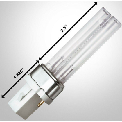 Via Aqua Plug-In UV Compact Quartz Replacement Bulb